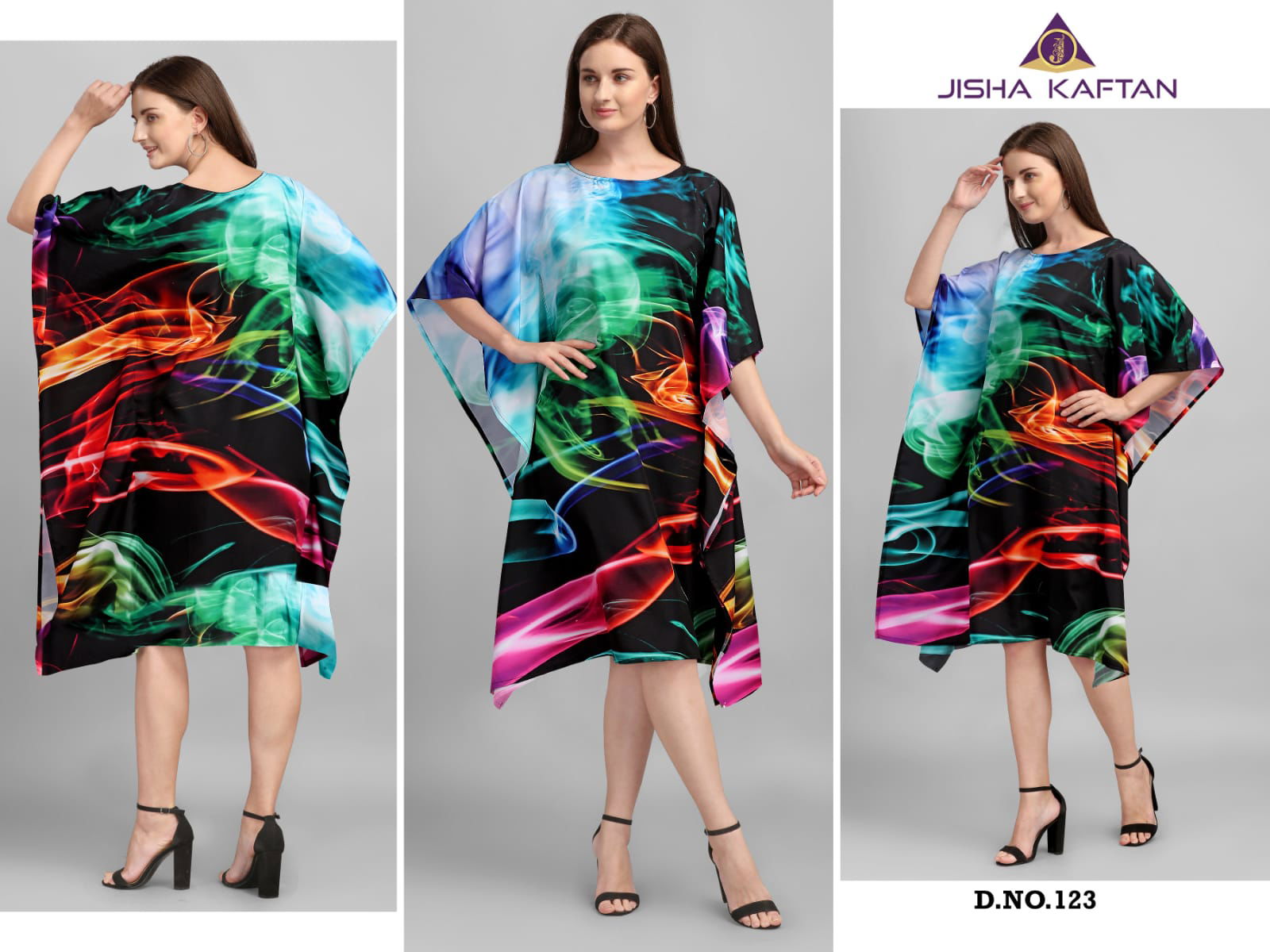 Kaftan Kurti Vol 3 By Jelite Polyester Crepe Digital Printed Kaftan Suppliers In India
